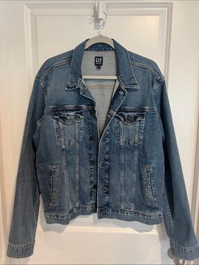 GAP Men's Large Blue Denim Jacket